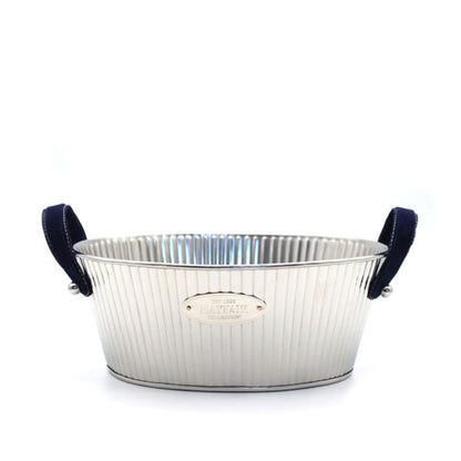 Culinary Concepts Mayfair Small Champagne Bath With Navy Handles