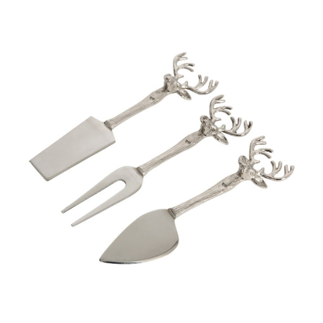 Culinary Concepts Stag Head Three Piece Cheese Serving Set
