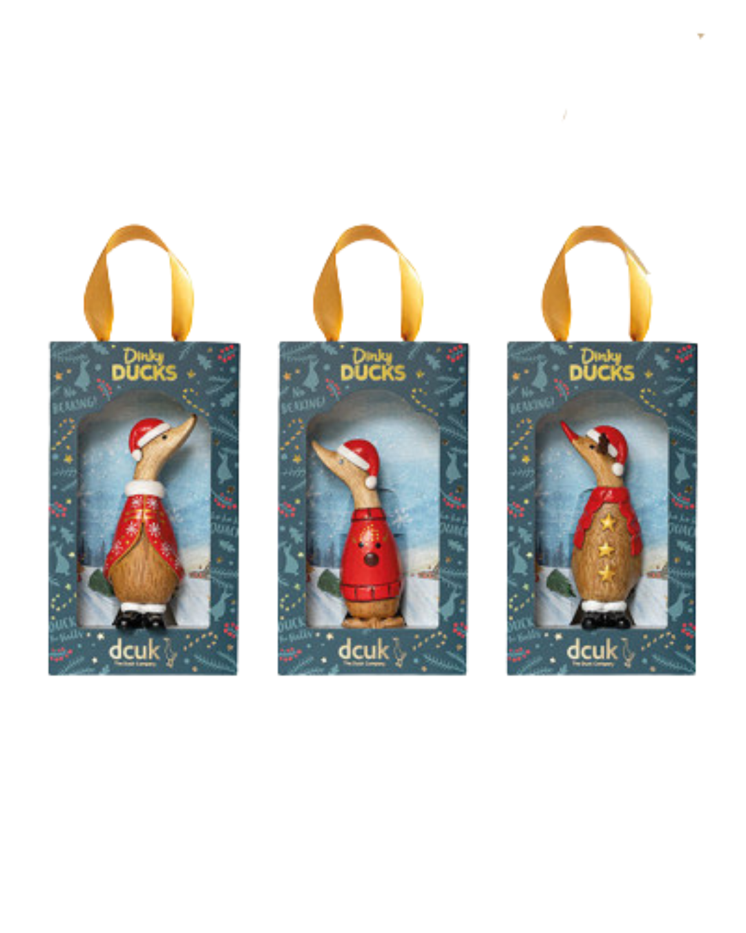 DCUK Traditional Christmas Dinky Ducks