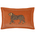Voyage Maison Durga Embroidered Cushion Cover Cinnamon Orange 46cm x 65cm