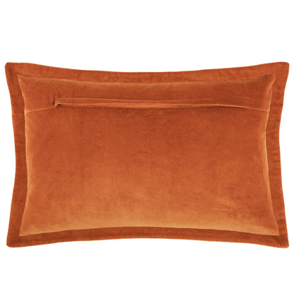 a brown pillow with a pocket