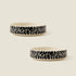 Orla Kiely Sycamore Stripe Past Bowl Black Set of 2