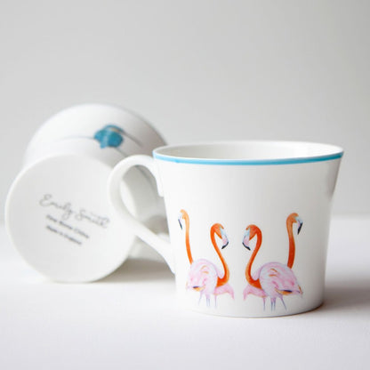 Emily Smith Flossy &amp; Amber Bone China Mug