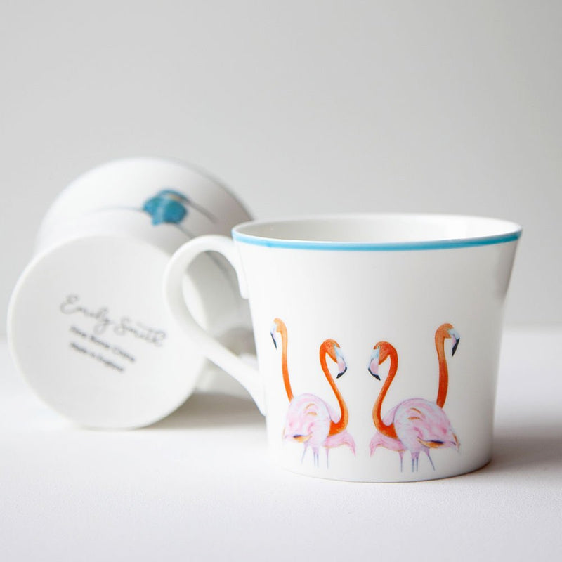 Emily Smith Flossy & Amber Bone China Mug