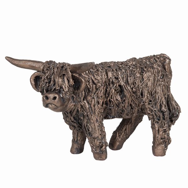 Frith Sculpture Angus Standing Highland Cow VBM003