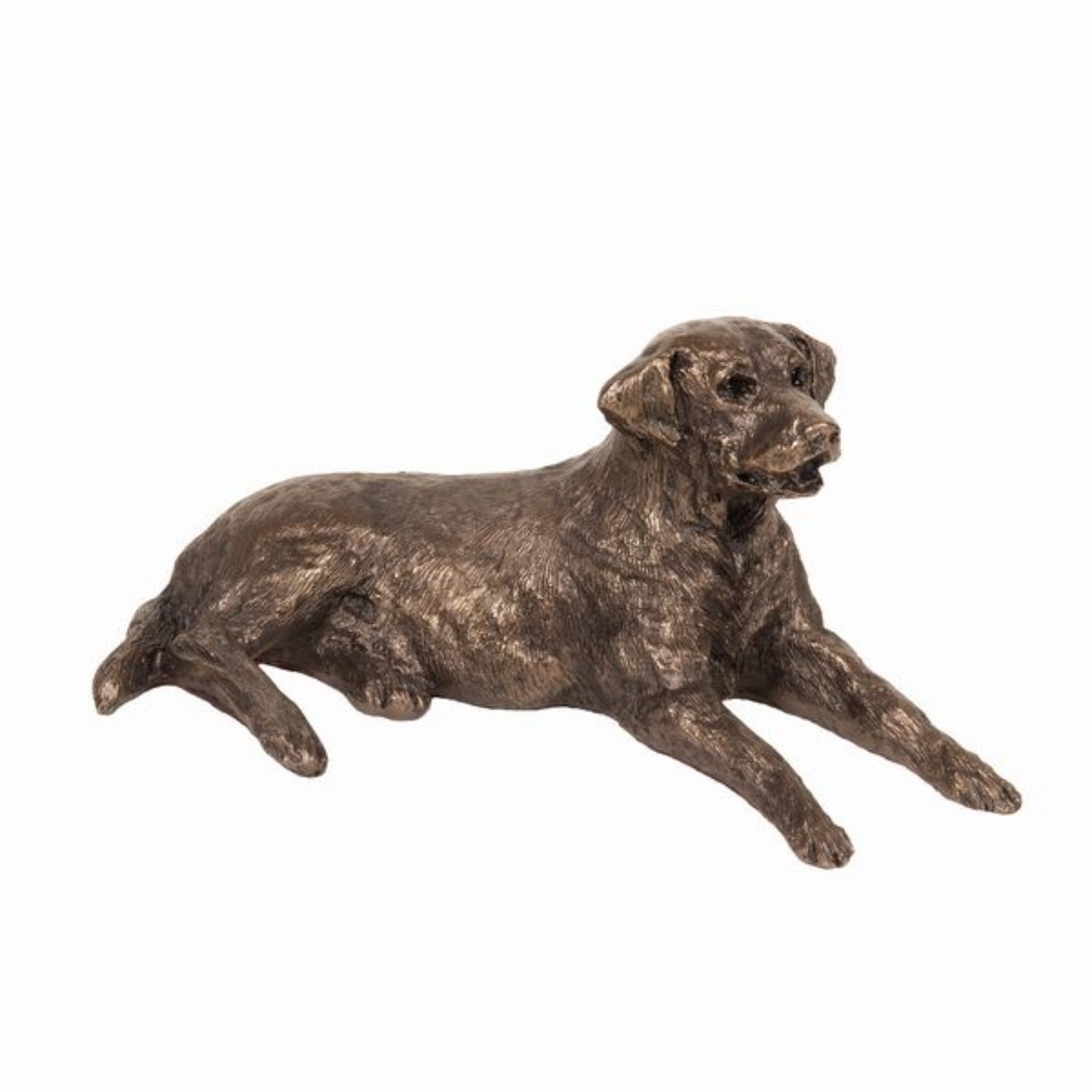 Frith Sculpture Edward Lying Labrador MK005