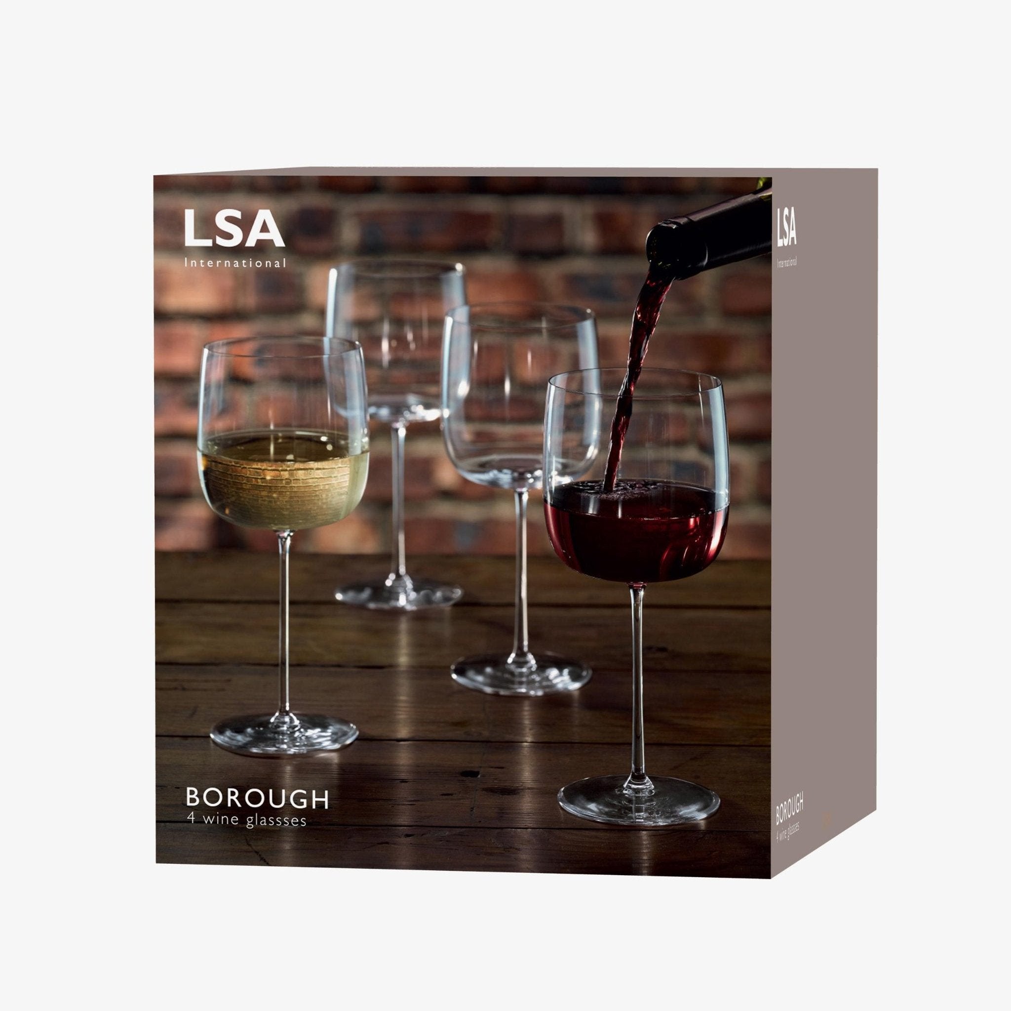 LSA Borough Wine Glass 380ml