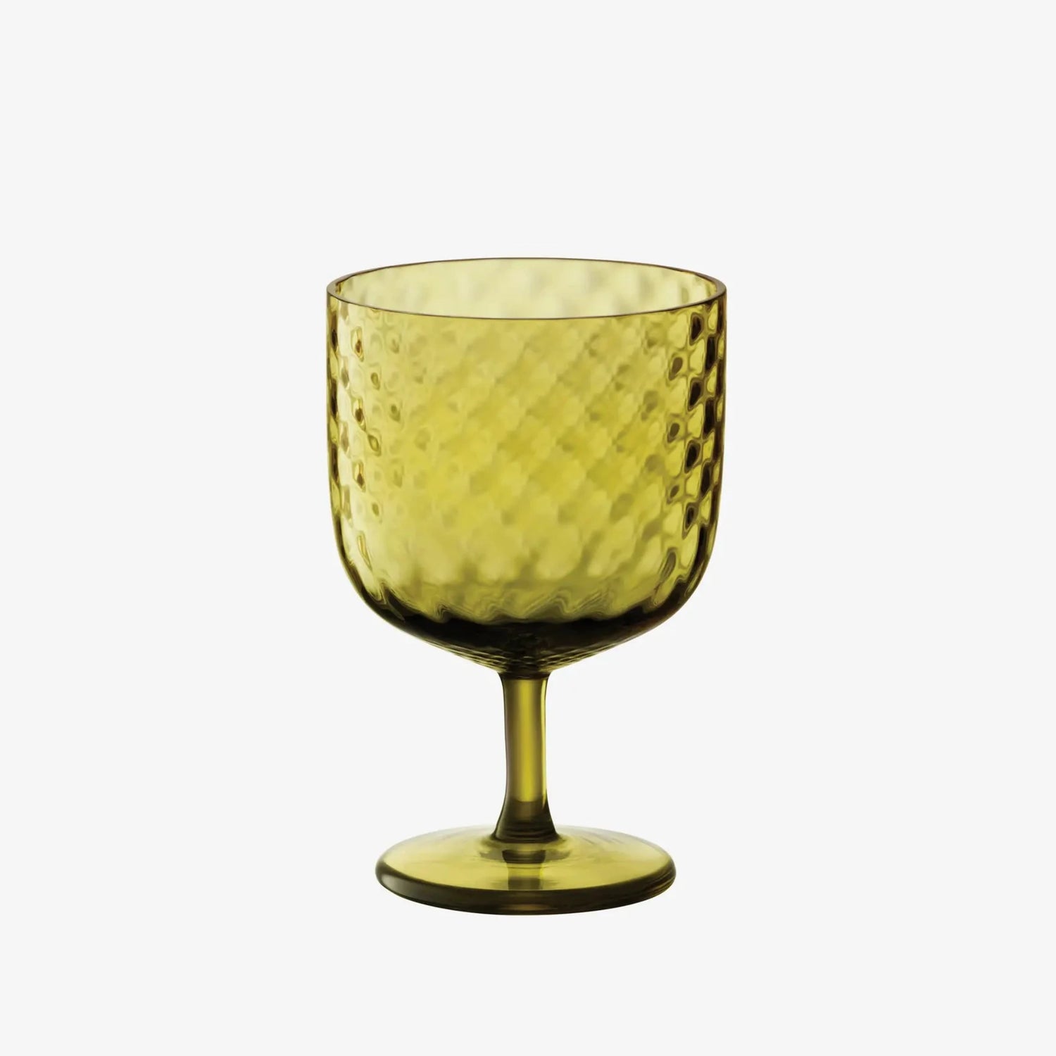 LSA Dapple Wine Glass 325ml Woodland Green