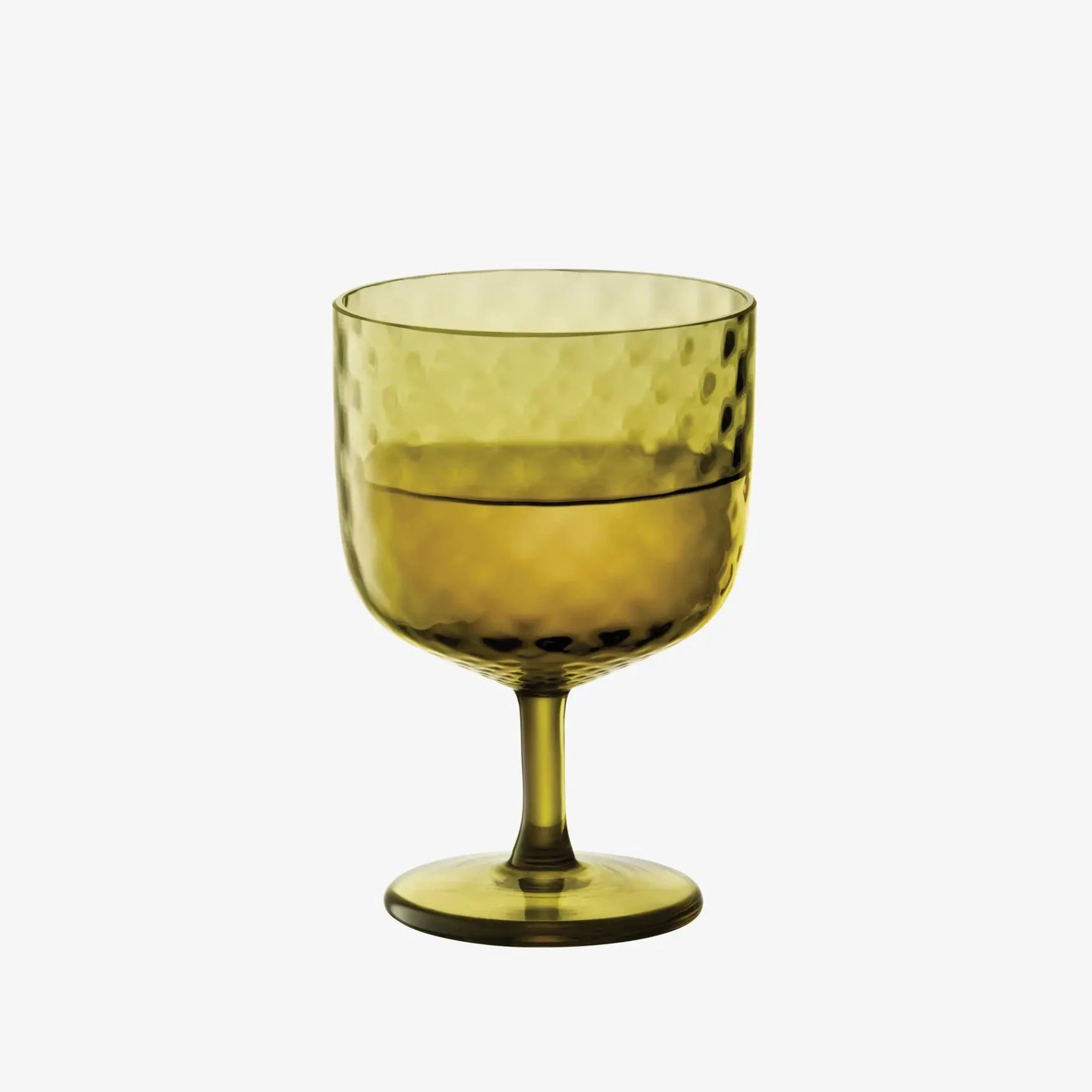 LSA Dapple Wine Glass 325ml Woodland Green