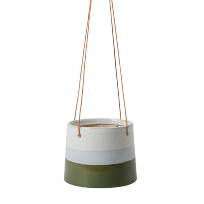 Burgon &amp; Ball Collector Hanging Pot Blue/Green
