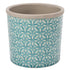 Burgon & Ball Tuscany Blue Glazed Pot - Large