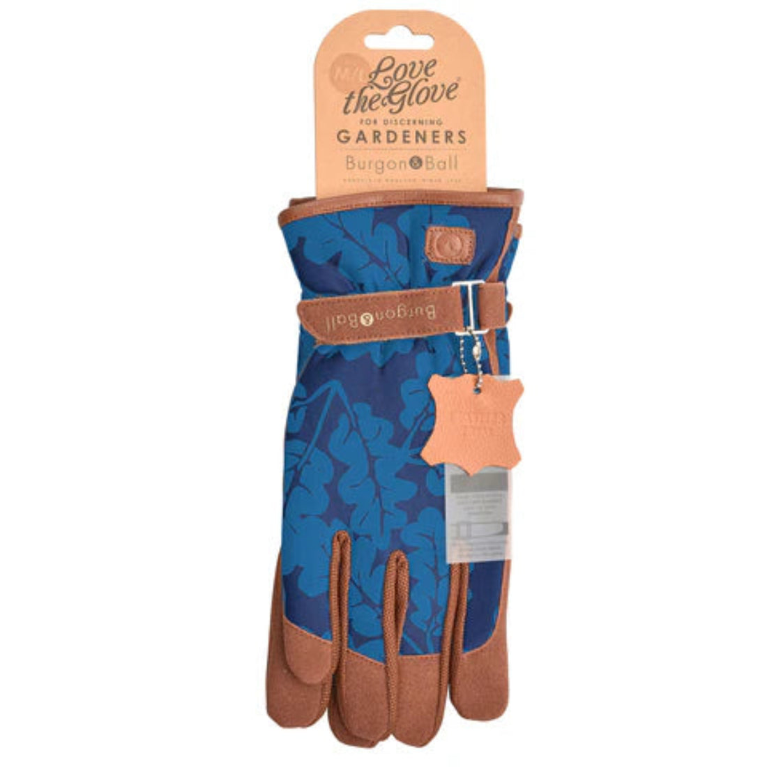 Burgon &amp; Ball Love The Glove - Oak Leaf Navy - M/L