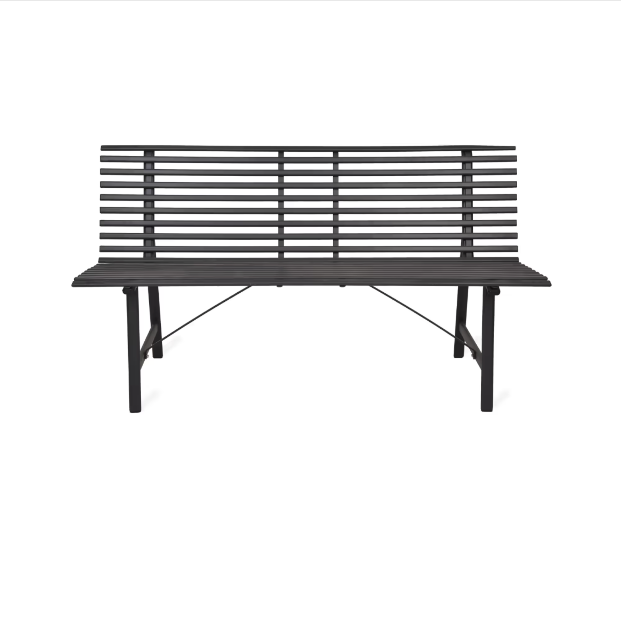 Garden Trending Richmond Bench  Steel Carbon