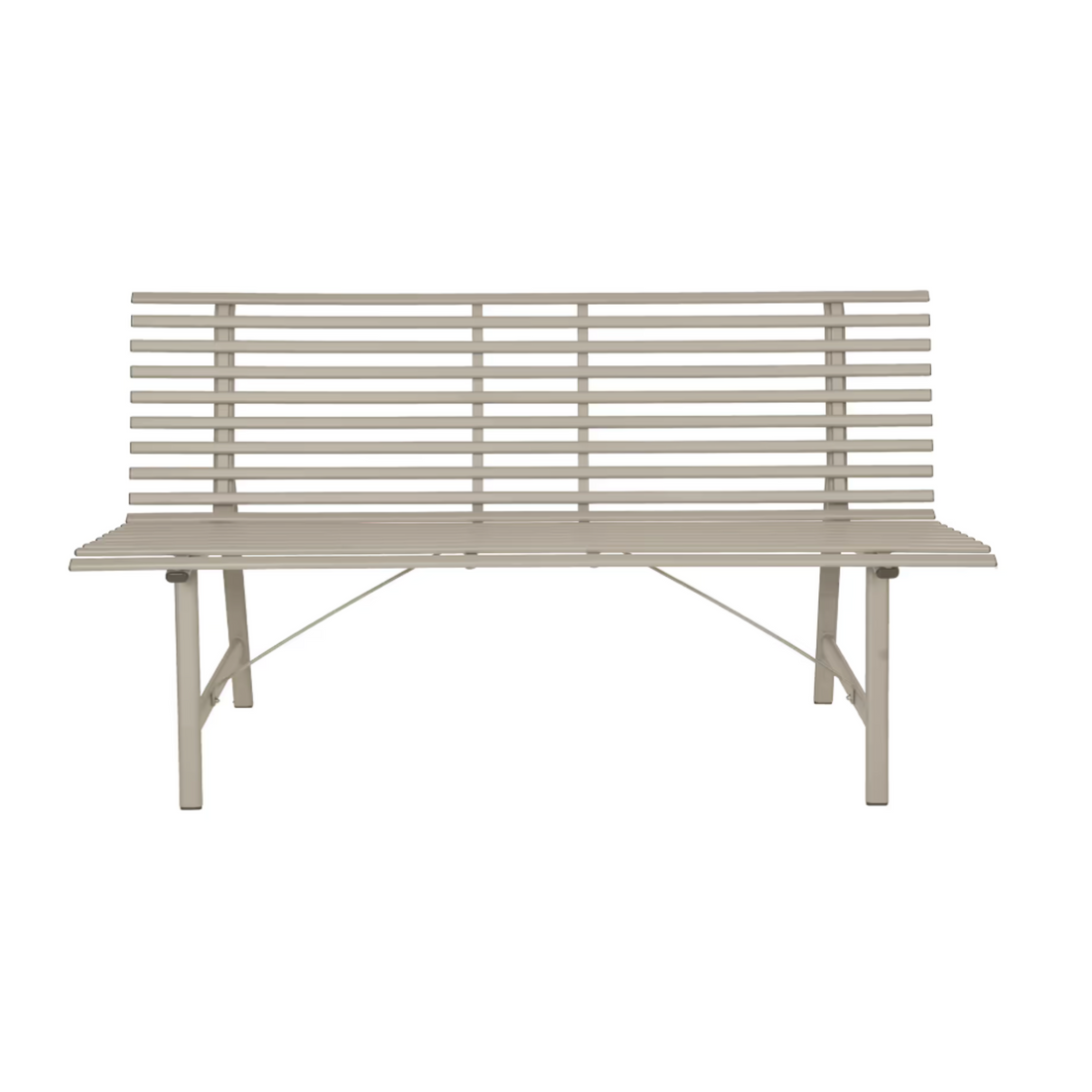 Garden Trending Richmond Bench Steel Clay