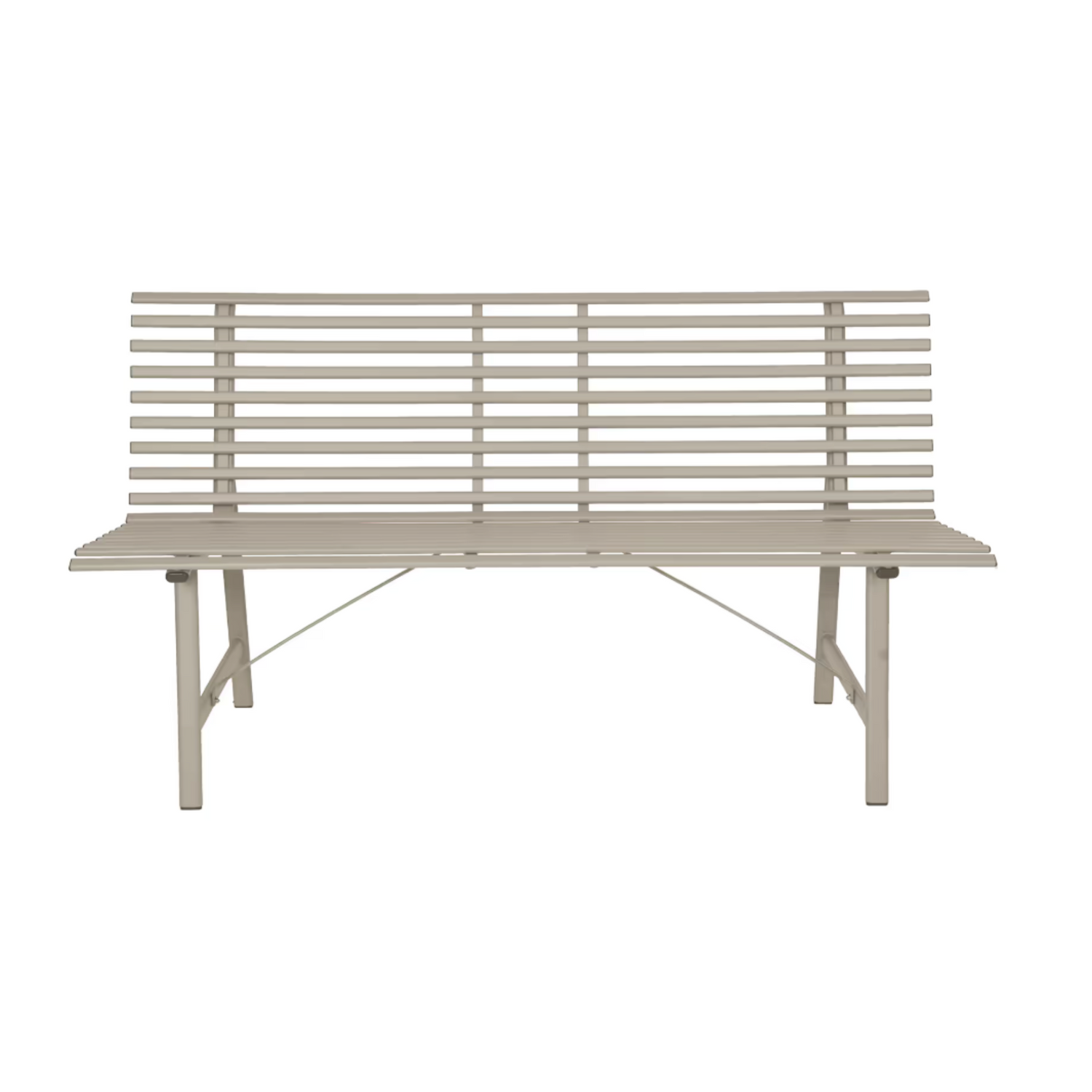 Garden Trending Richmond Bench Steel Clay