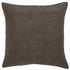 a close up of a pillow