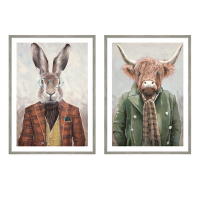 Hartley and Angus Set of 2 by Adelene Fletcher