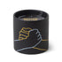 Paddywax Impressions Candle Black  Incense & Smoke 163g