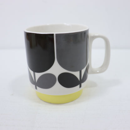 a coffee mug with a design on it