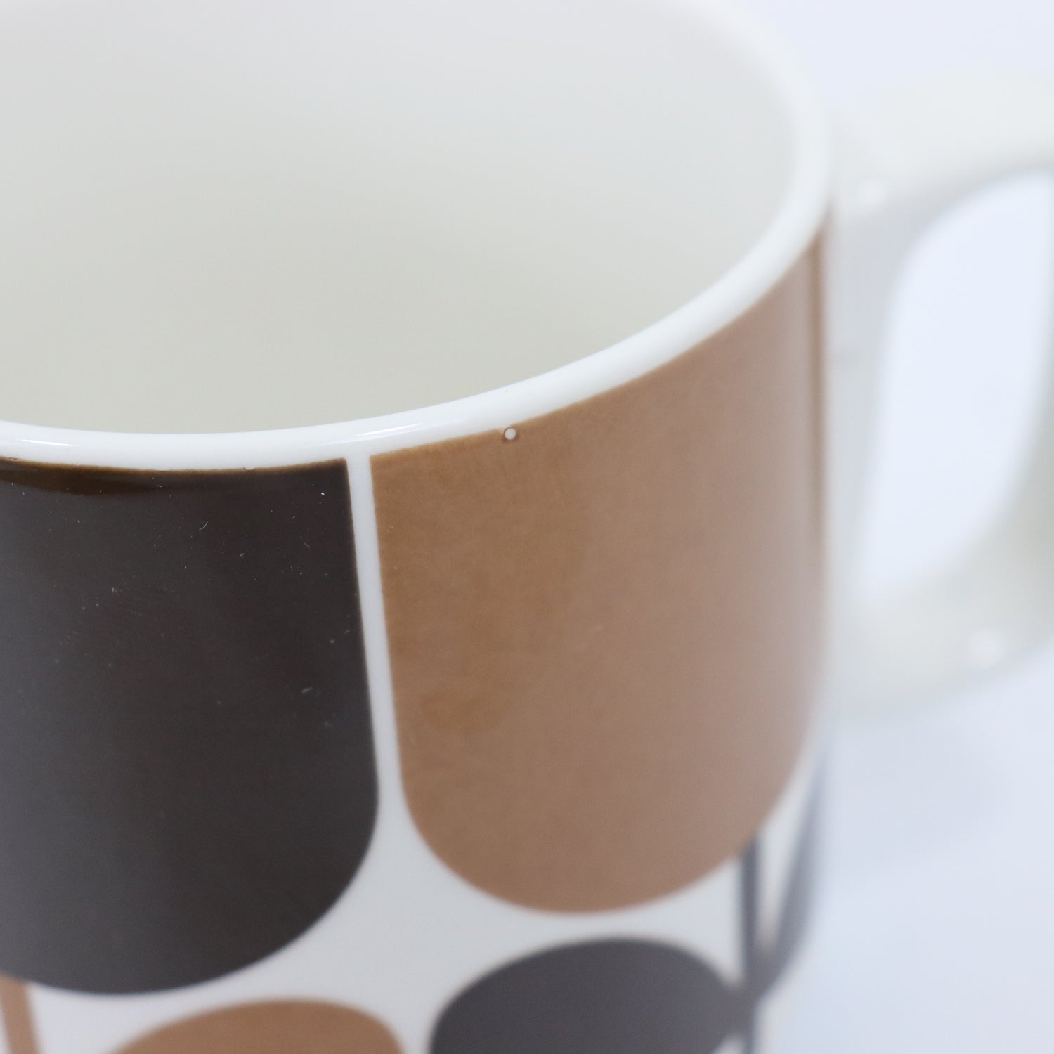 Orla Kiely Stackable Mugs Block Print Set of Six SECONDS