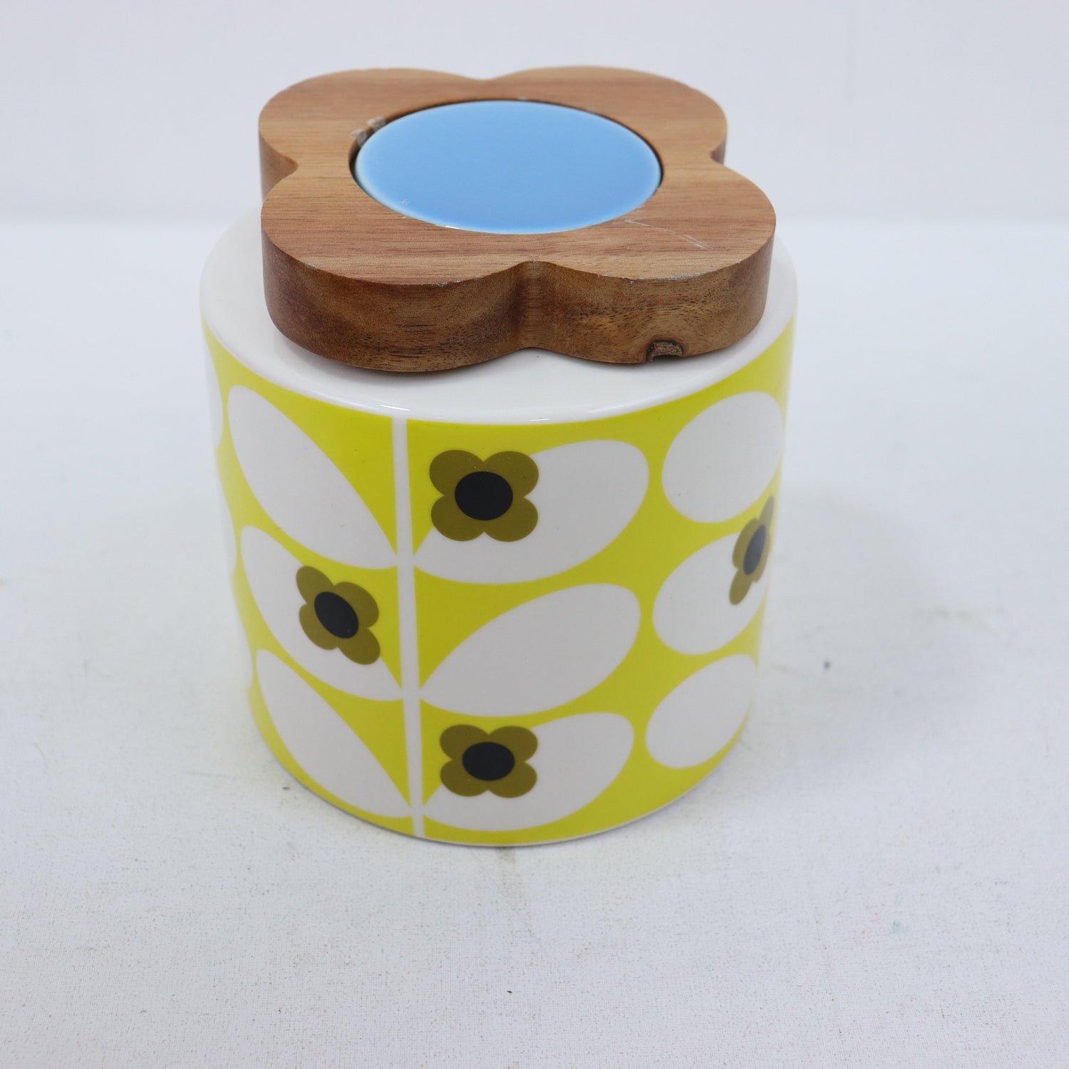 Orla Kiely Storage Jar SECONDS yellow