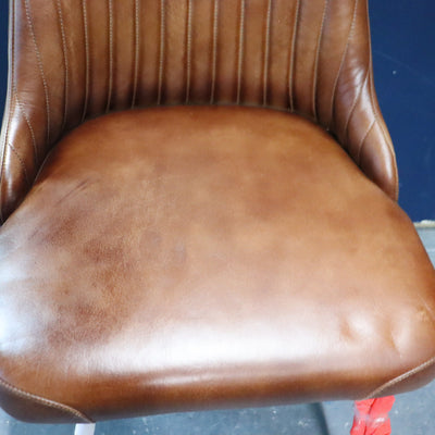 Nkuku Harsha Leather Dining Chair