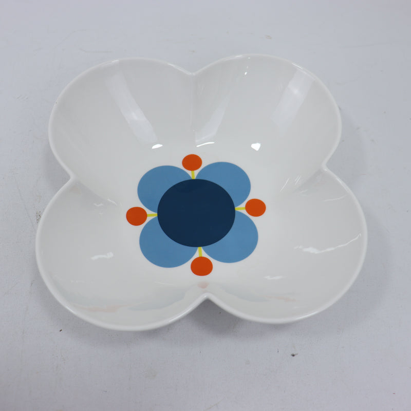 Orla Kiely Flower Shaped Serving Bowl Atomic Flower - SECONDS