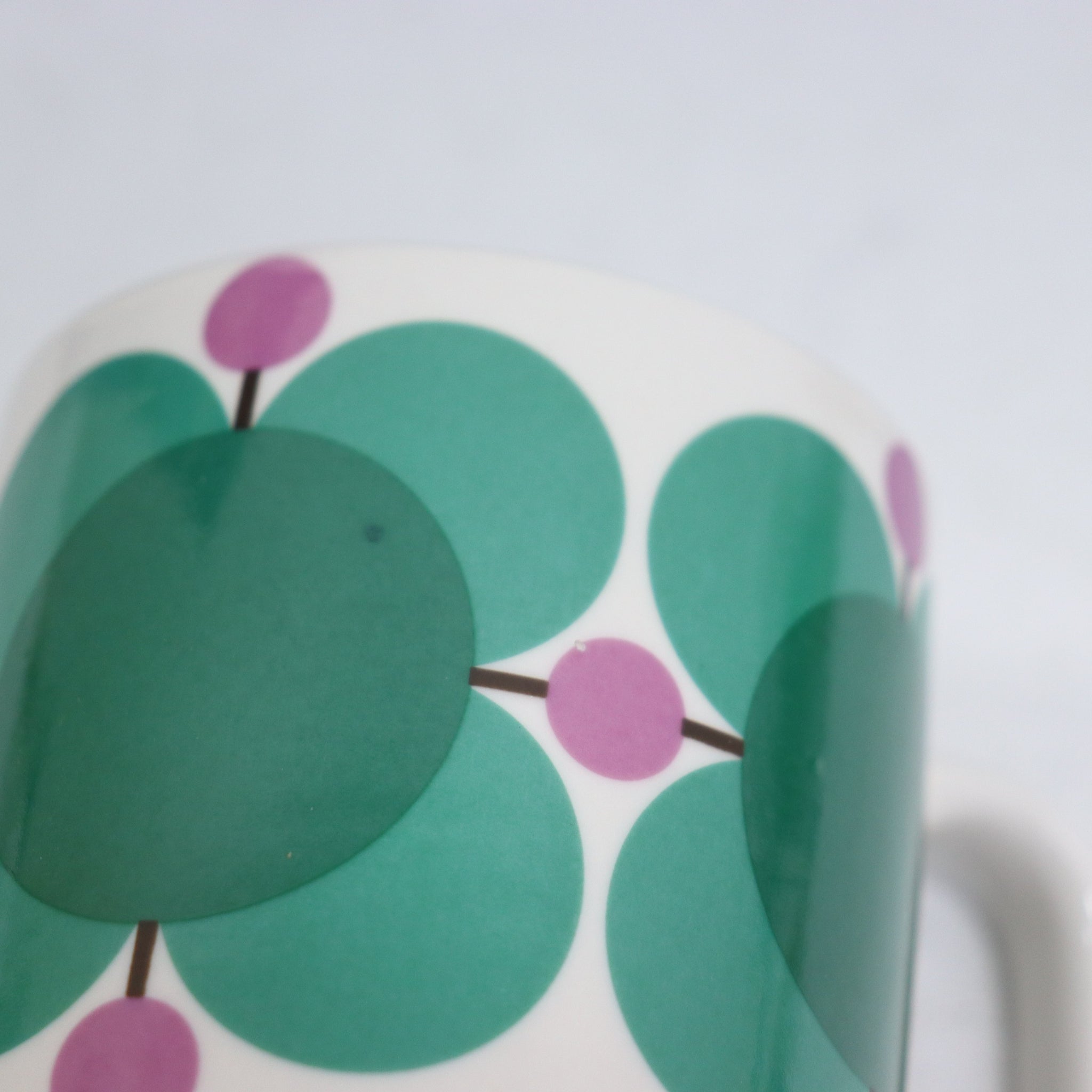 Orla Kiely Stackable Mugs Atomic Print Set of Six - SECONDS