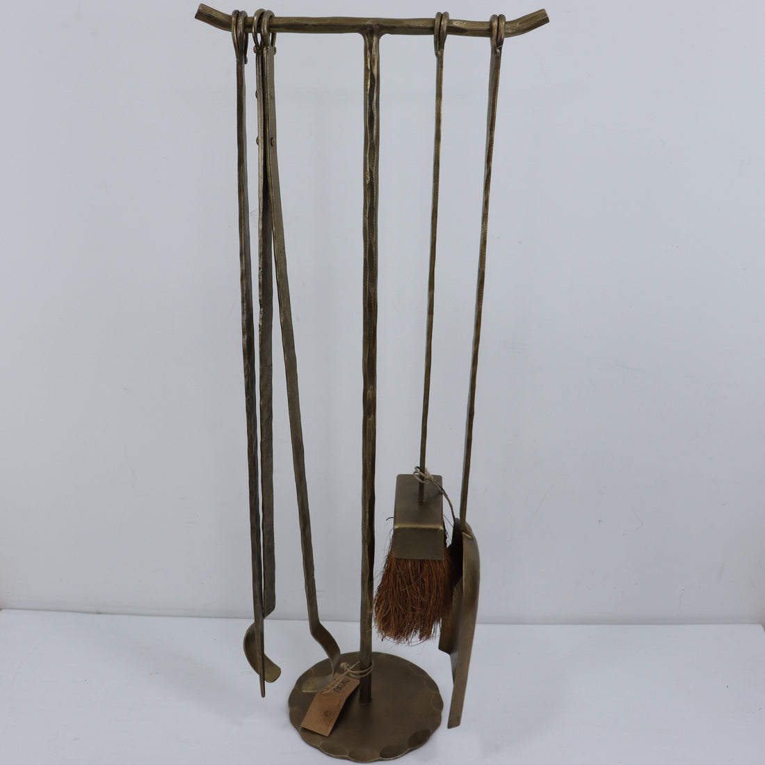 Nkuku Lowada Fireside Tool Set Antique Brass