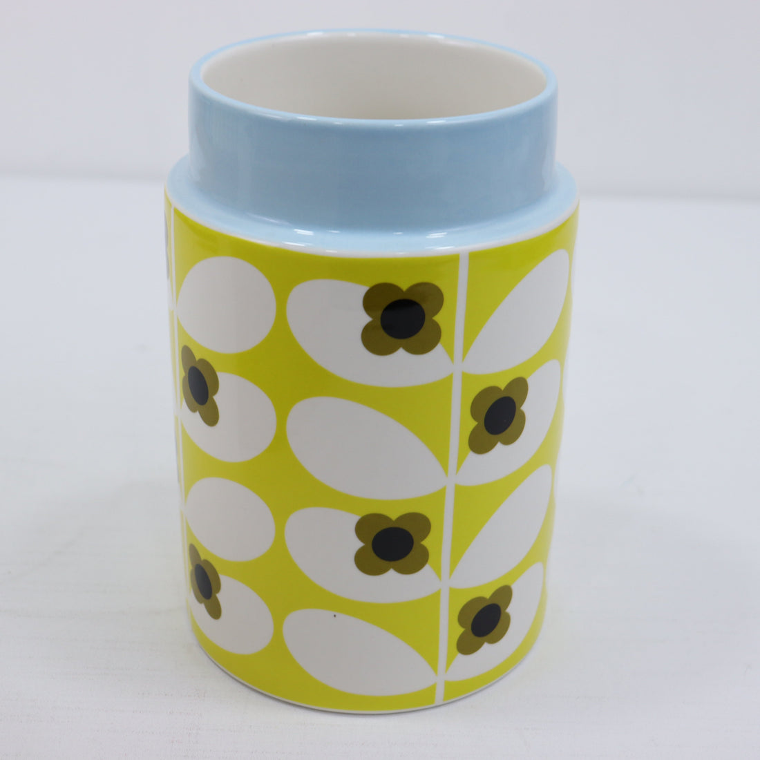 Orla Kiely Utensil Pot Wild Rose Dandelion Yellow -SECONDS