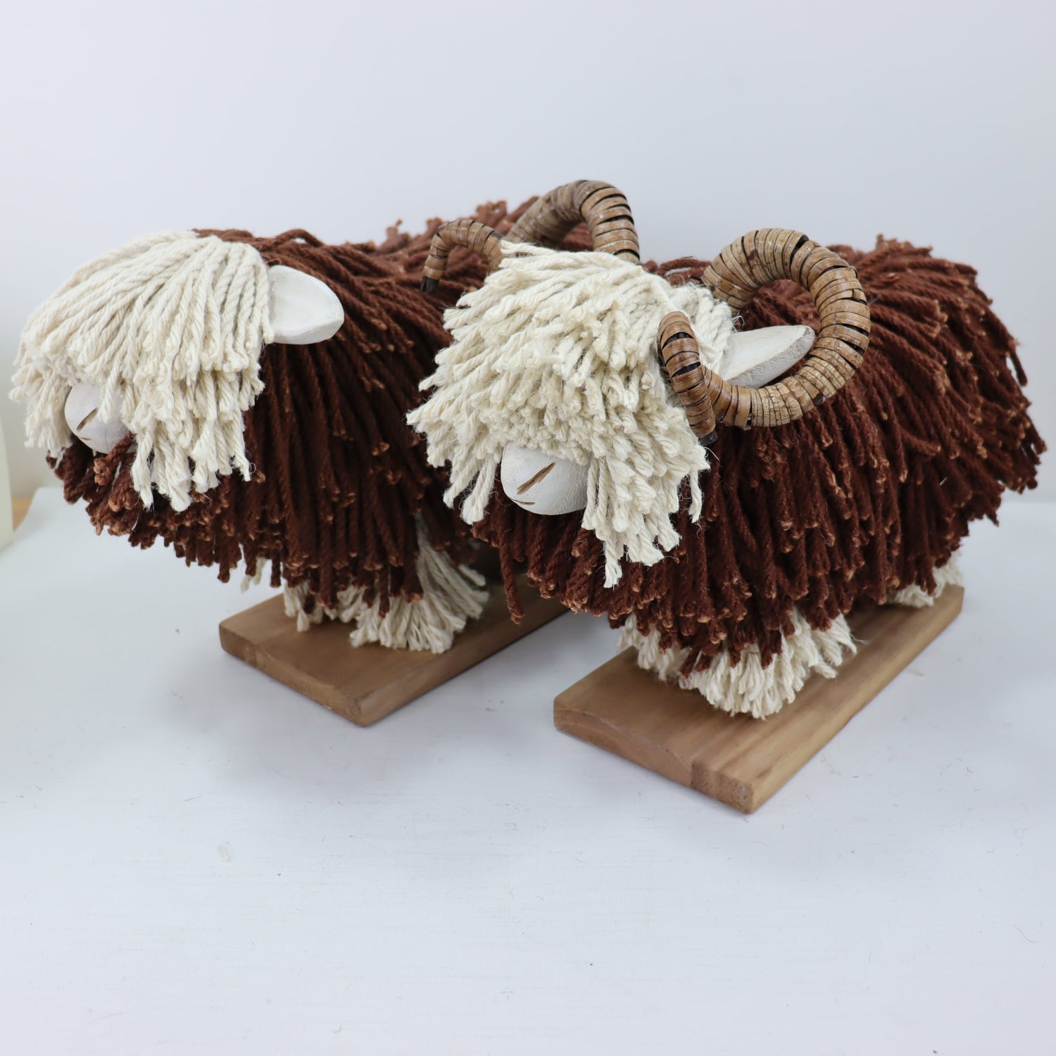 Aquarelle Home Sadie and Rupert Sheep Brown and cream 