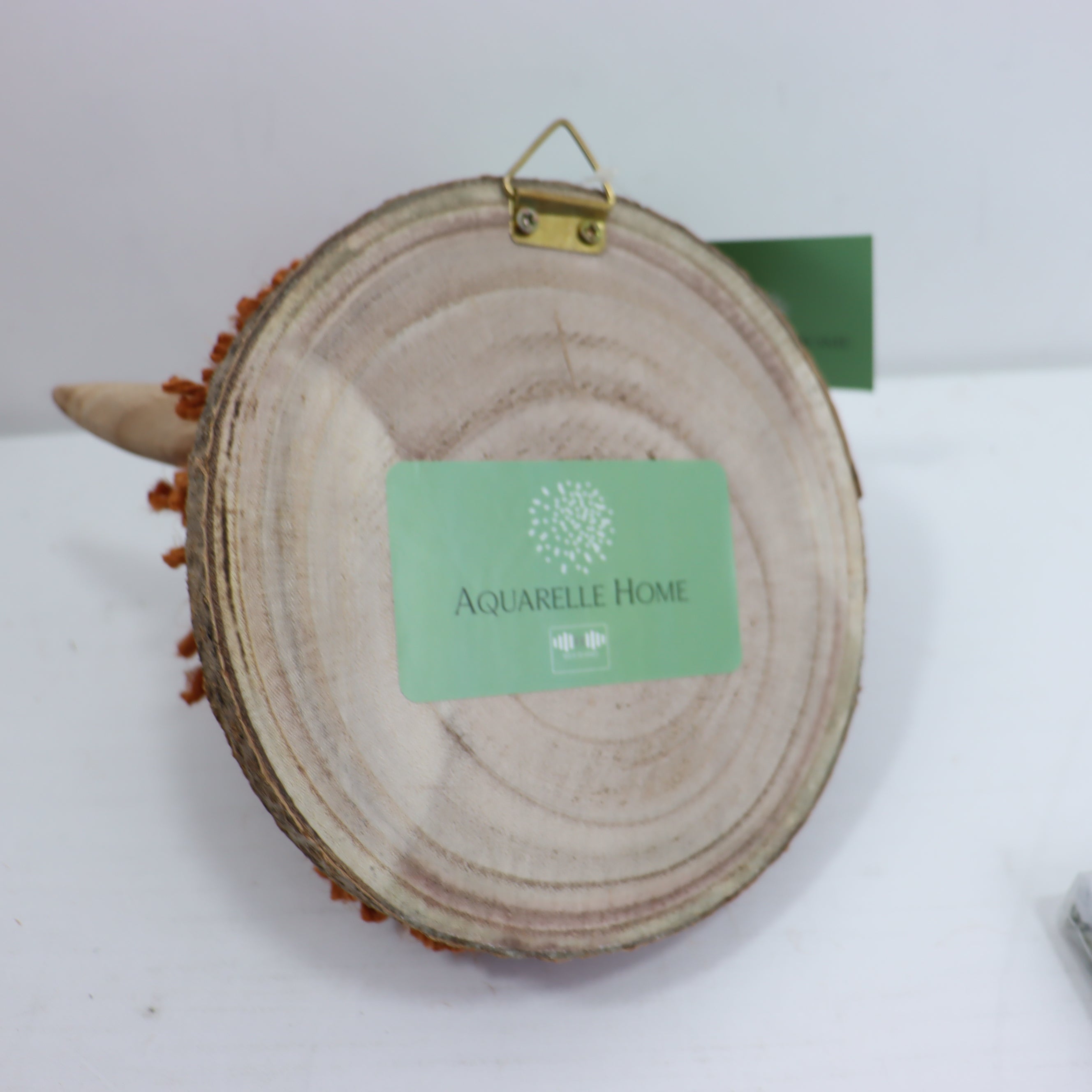 Aquarelle Home Ailsa Mini Highland Cow Wall Mounted Head Ginger