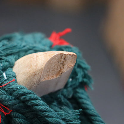 Aquarelle Home Wood &amp; Jute Patrick Pheasant Sculpture - With Damage