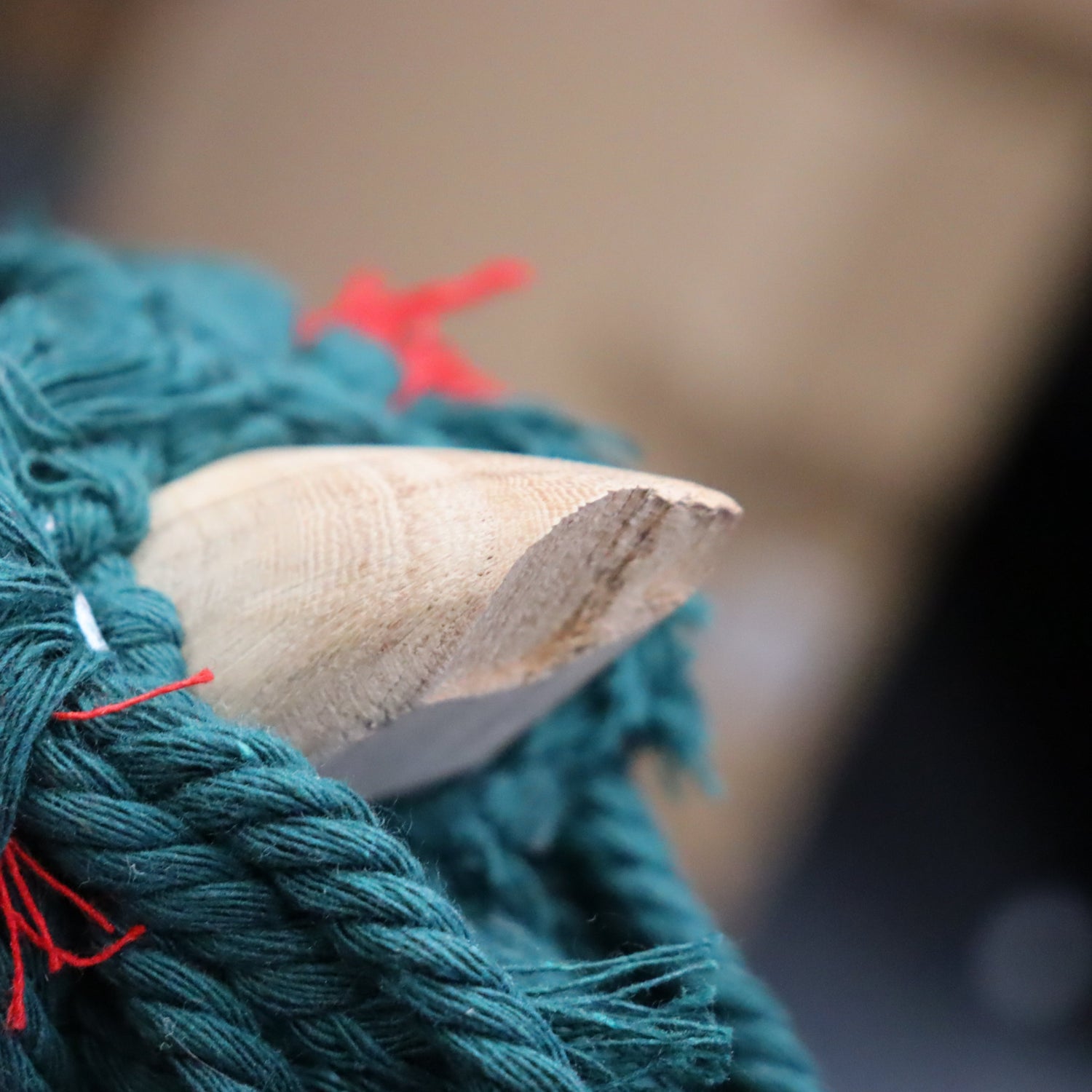 Aquarelle Home Wood &amp; Jute Patrick Pheasant Sculpture - With Damage