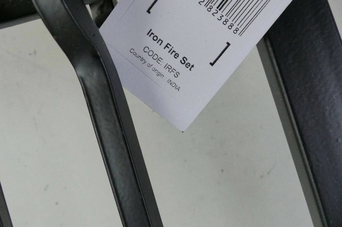 Iron &amp; Clay Ivyline Iron Fireside Companion Set 4 Piece