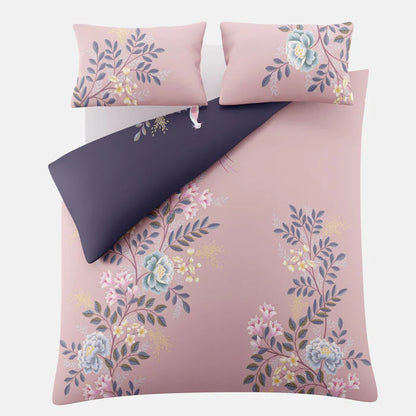 Sara Miller Oriental Blossom Reversible Duvet Cover Set