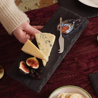 Selbrae House Robin Mini Slate Cheese Board &amp; Set