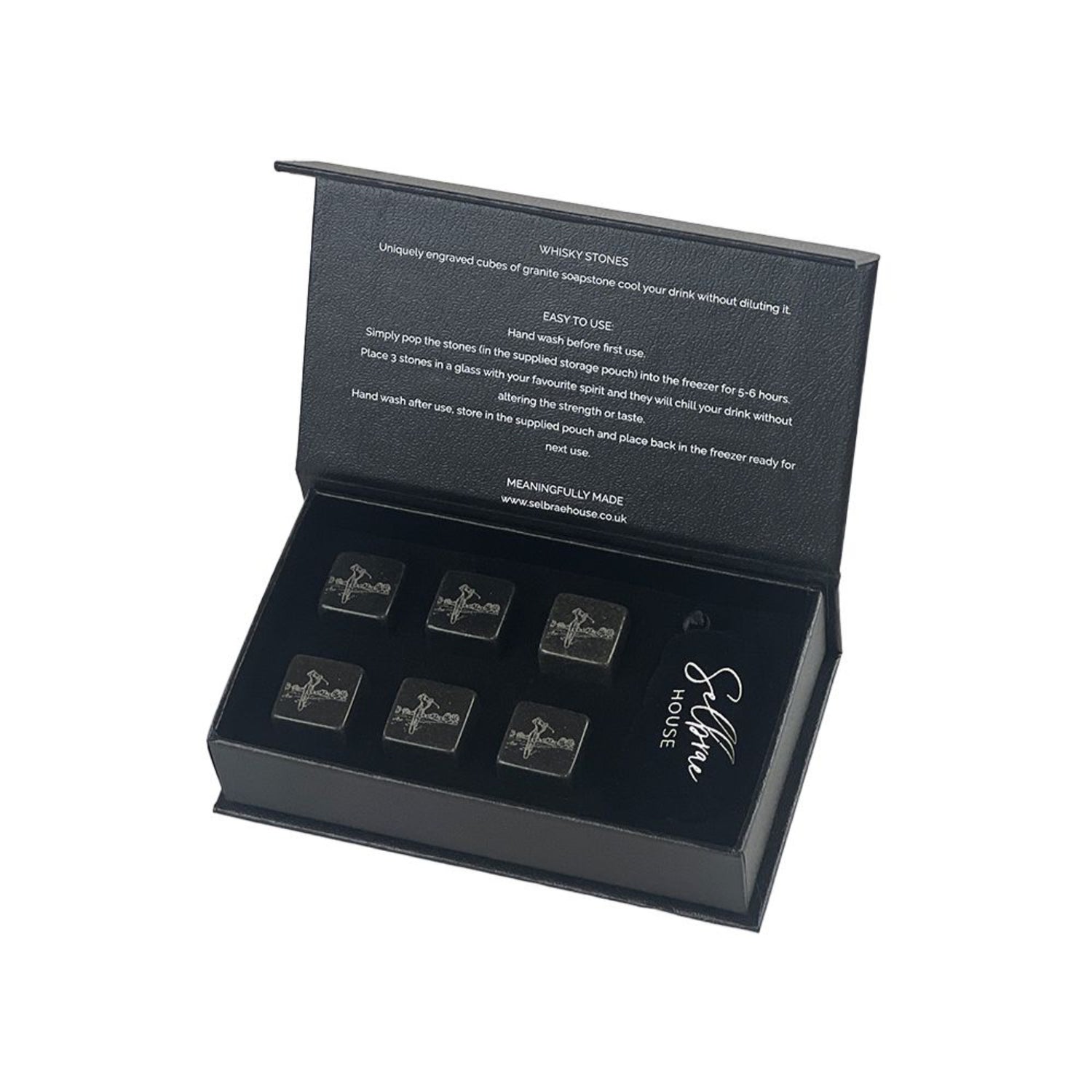 Selbrae House Golf Whiskey Stones Set of 6