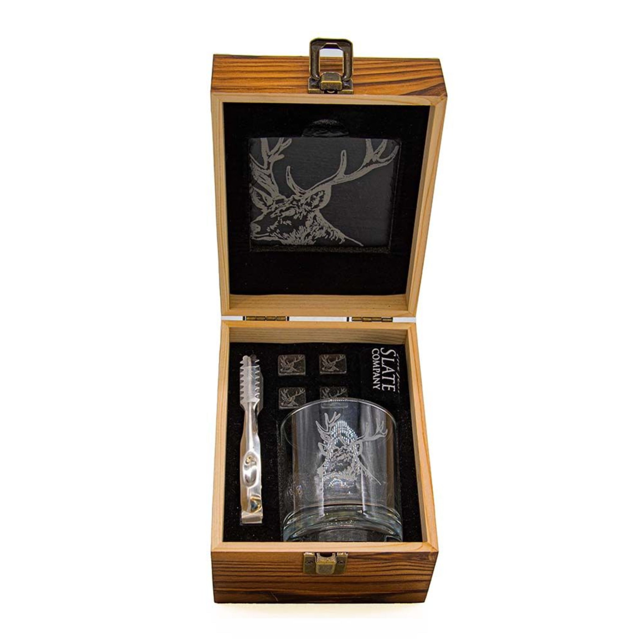 Selbrae House Stag Whiskey Glass Gift Set