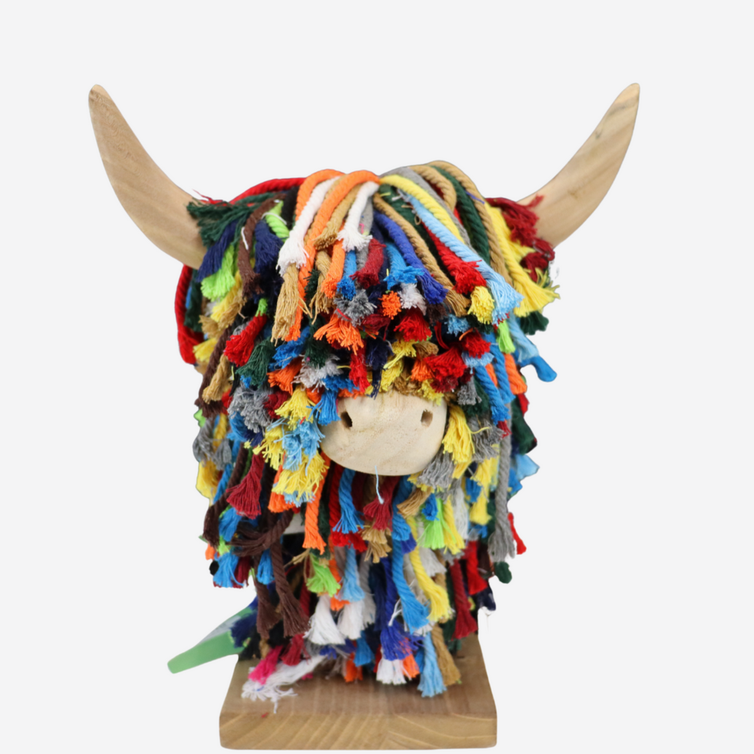 Mini Morag Highland Cow Multi Coloured