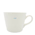White mug with &