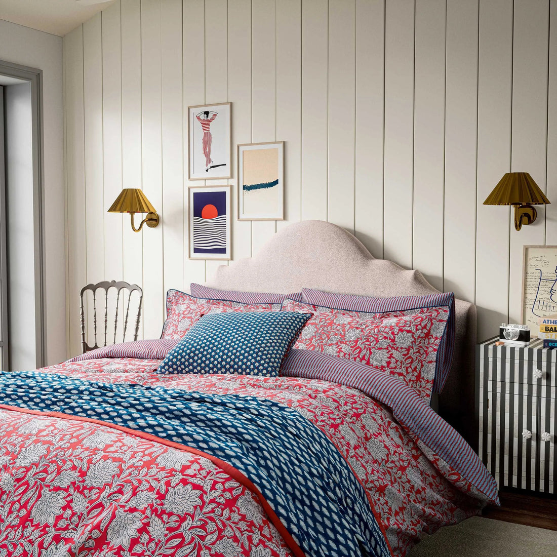 Land &amp; Shore Rowallane Duvet Cover Set King