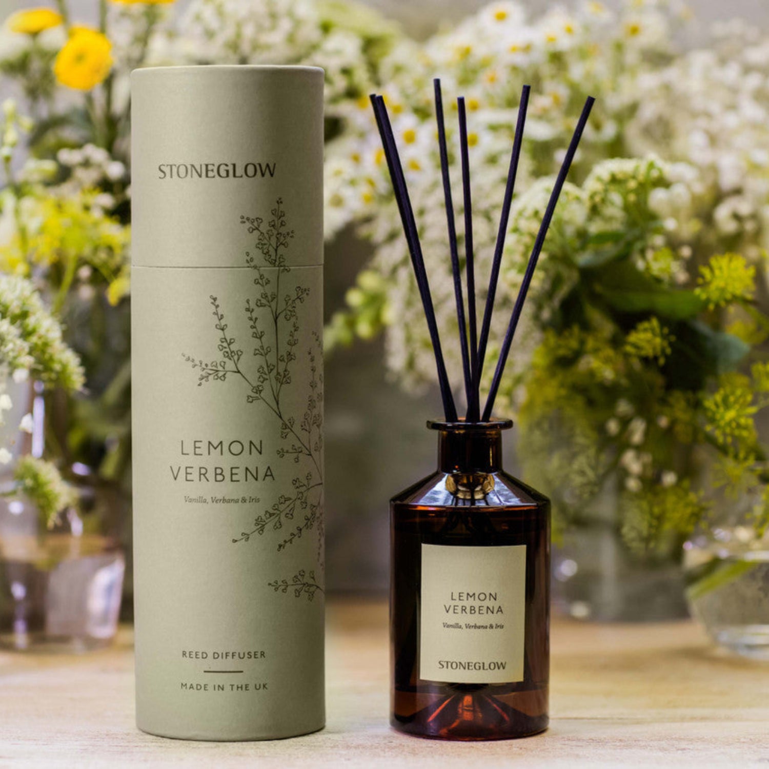 Stoneglow The Walled Garden Lemon Verbena Diffuser 160ml