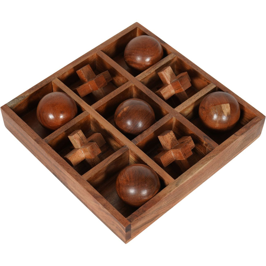 Libra Belben Wooden Noughts and Crosses Game