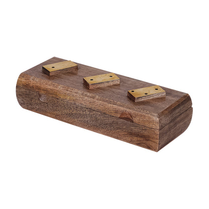 Libra Pryce Mango Wood Domino Game