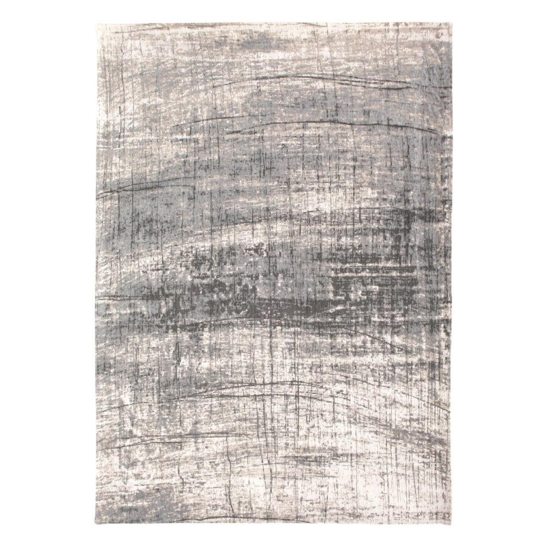 Louis De Poortere Mad Men Griff 8420 Jersey Stone Rug 170cm x 240cm