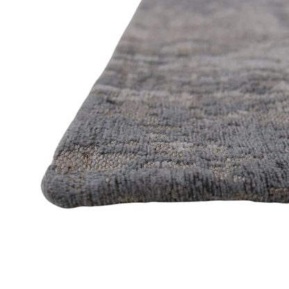 a close up of a rug