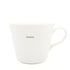 White mug with &