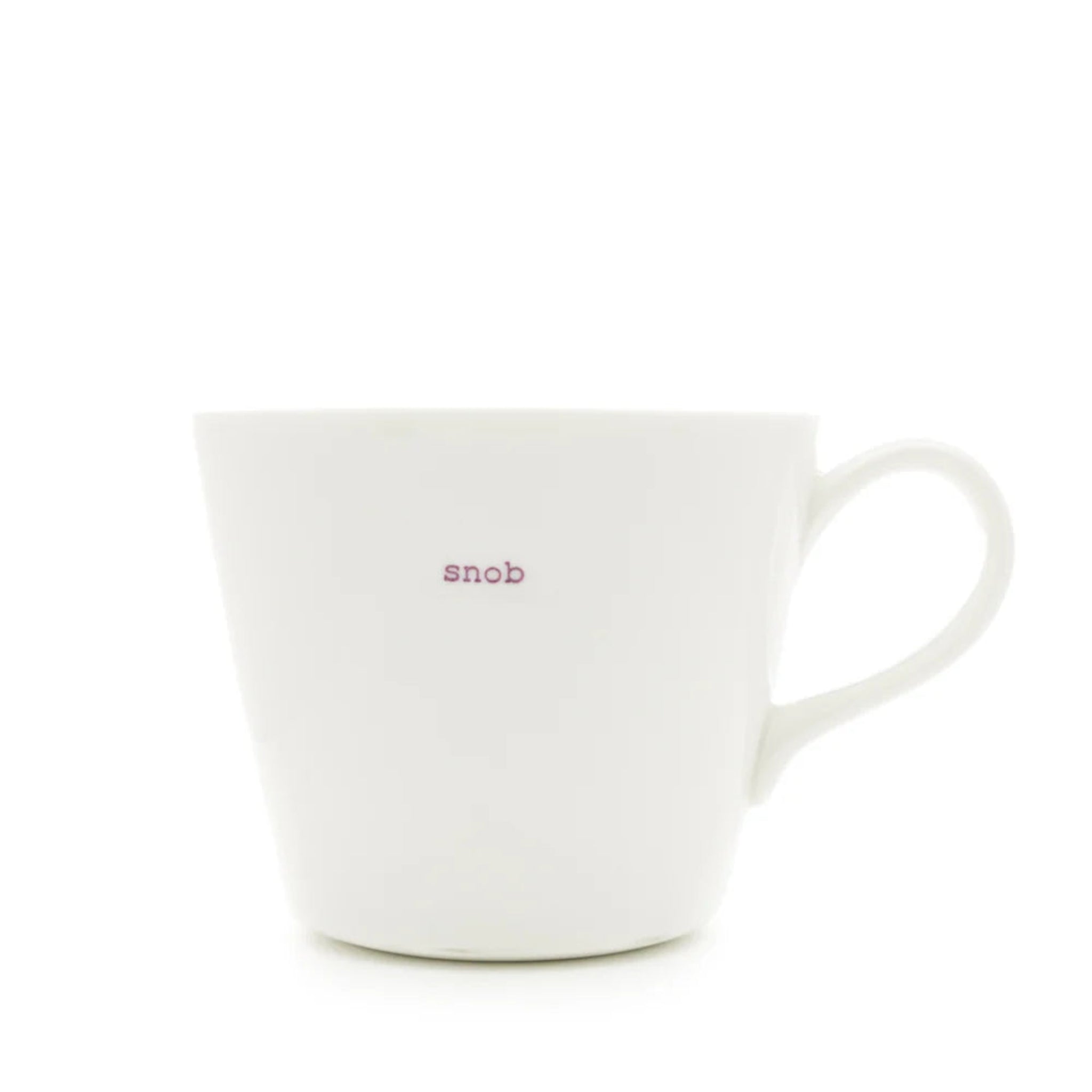 Keith Brymer Jones Bucket Mug Snob 350ml