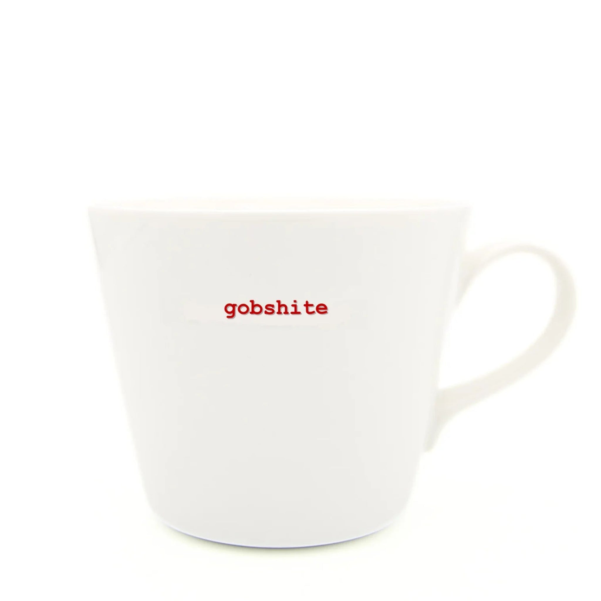 Keith Brymer Jones Bucket Mug Gobshite 350ml